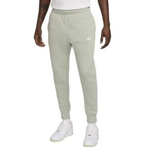 Nike Pants Men Small Beige Tan Sportswear Club Fleece Jogger Athleisure Athletic
